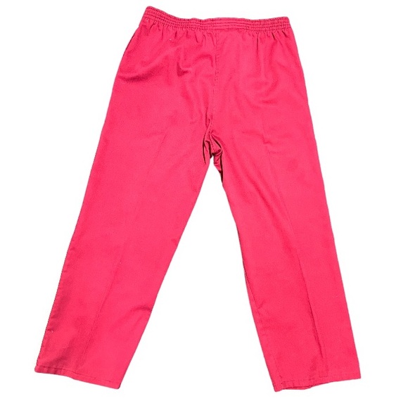 Vtg 70s Adidas Originals Track Pants Joggers Firebird Trefoil 3 Stripes Large - Picture 2 of 9